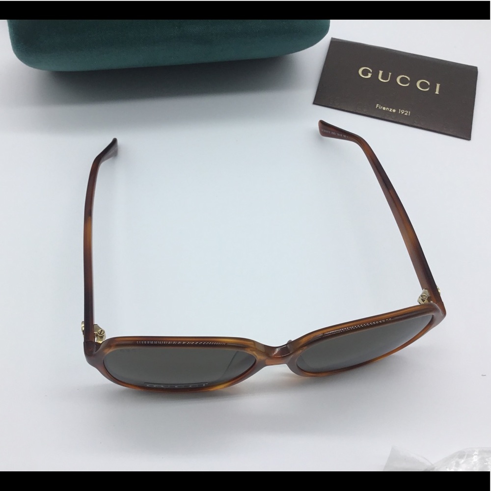 Gucci♥️NWT♥️GG3834/F/S Demi Blonde lens sunglasses - Picture 7 of 8